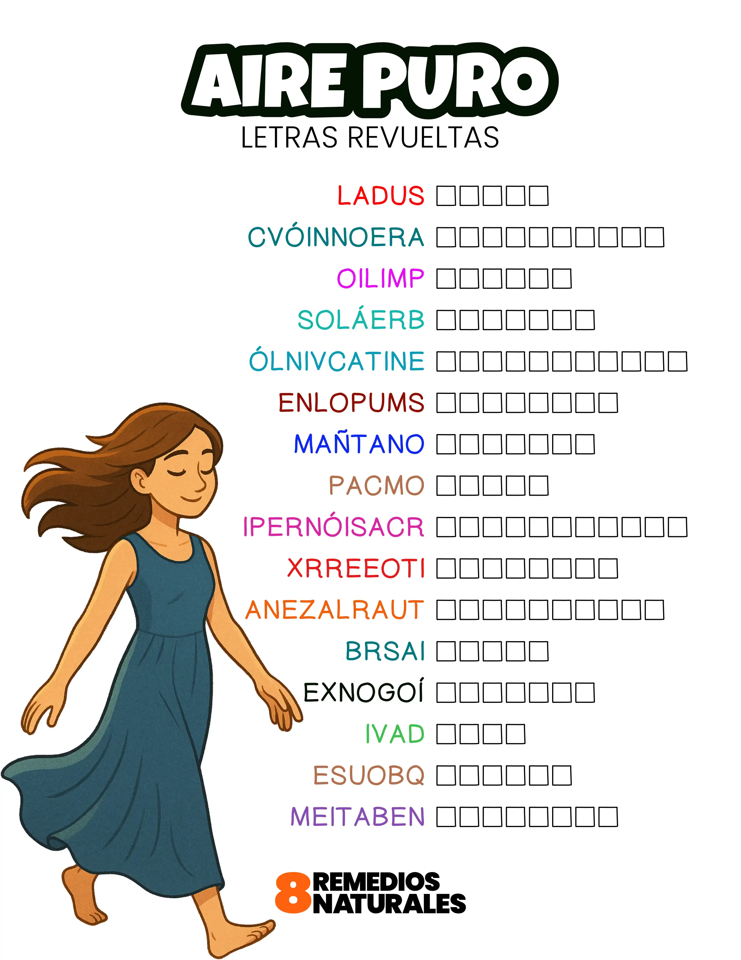 Aire Puro letras revueltas