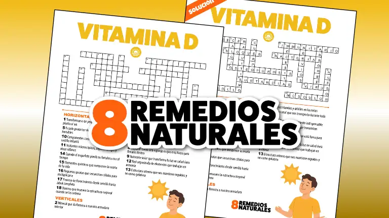 🧩 Crucigrama Educativo: Descubre la Importancia de la Vitamina D